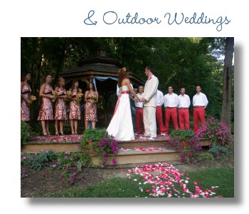 Brown County Indiana Wedding Gazebo